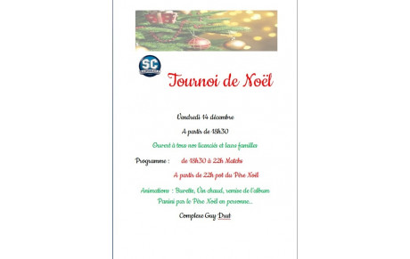 Tournoi de Noël