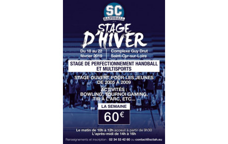 Stage de Perfectionnement!