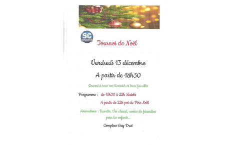 Tournoi de Noël