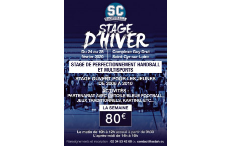 Stage de Perfectionnement!